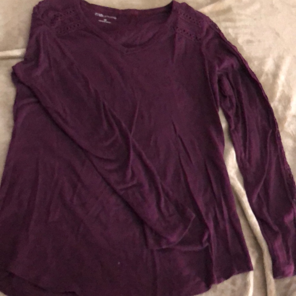 Purple long sleeve